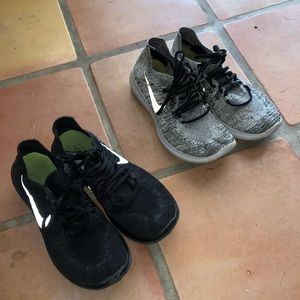 2 pairs Nike ladies 8.5